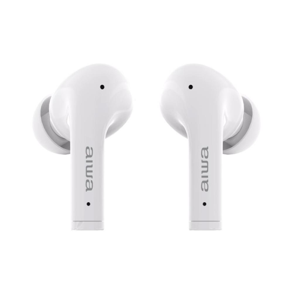 Aiwa - EBTW-888ANC/WT auricular y casco Auriculares True Wireless Stereo (TWS) Dentro de oído Llamadas/Música Bluetooth Blanco