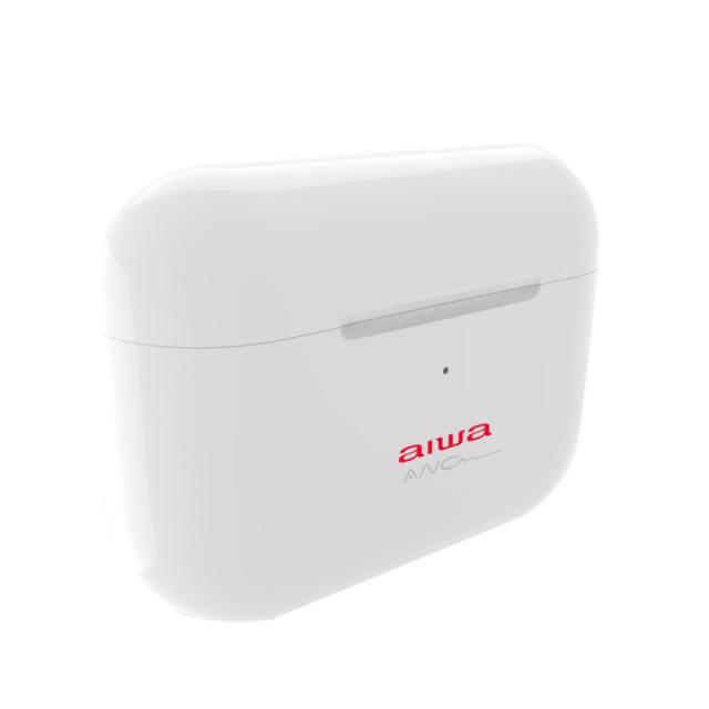 Aiwa - EBTW-888ANC/WT auricular y casco Auriculares True Wireless Stereo (TWS) Dentro de oído Llamadas/Música Bluetooth Blanco