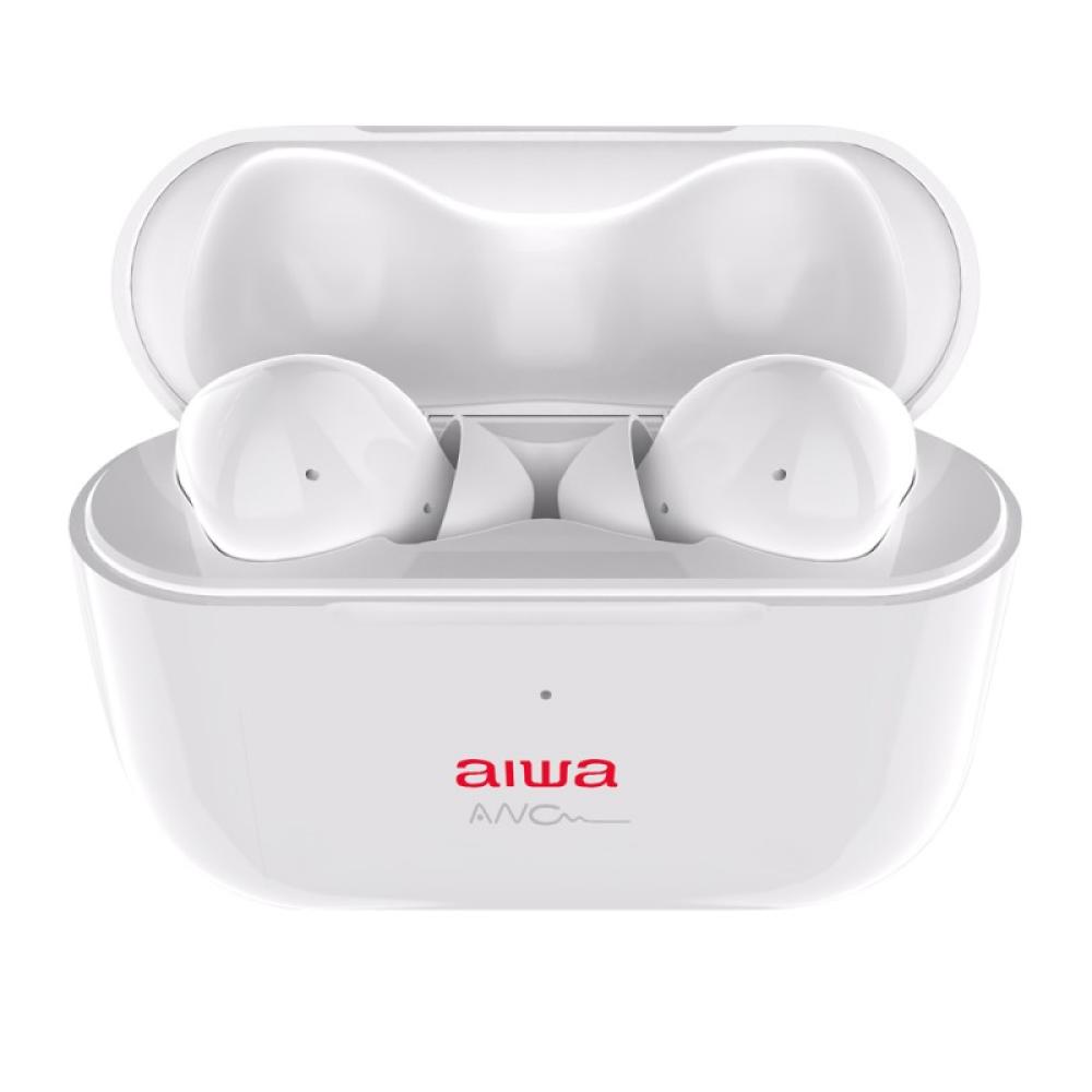 Aiwa - EBTW-888ANC/WT auricular y casco Auriculares True Wireless Stereo (TWS) Dentro de oído Llamadas/Música Bluetooth Blanco