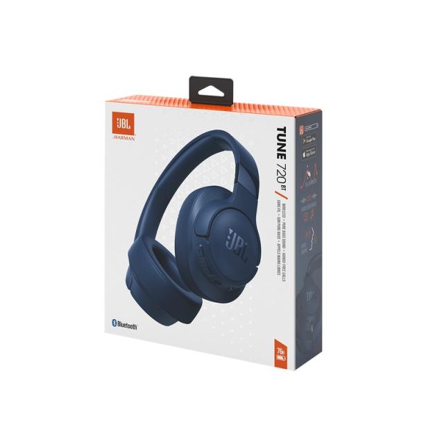 JBL - Tune 720BT Auriculares Inalámbrico Diadema Llamadas/Música Bluetooth Azul