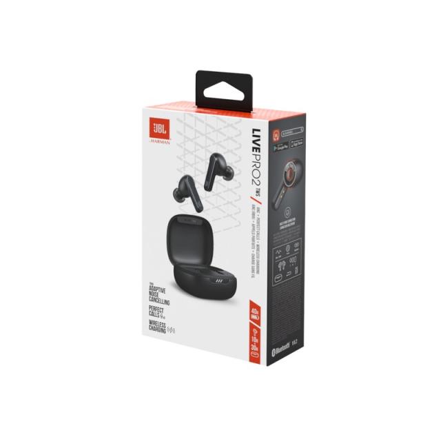 JBL - Live Pro 2 TWS Auriculares True Wireless Stereo (TWS) Dentro de oído Llamadas/Música USB Tipo C Bluetooth Plata