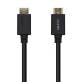 AISENS - Cable HDMI V2.1 Ultra Alta Velocidad / HEC Certificado 8k@60Hz 48Gbps, A/M-A/M, Negro, 2.0m
