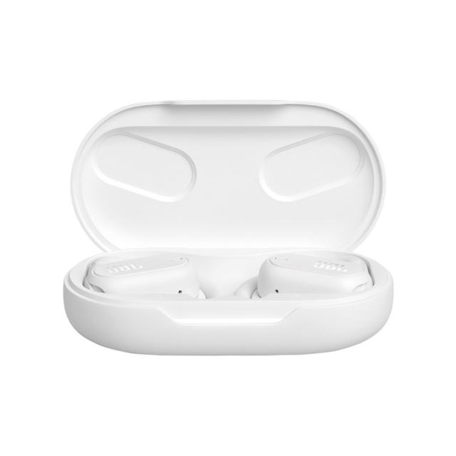 JBL - Soundgear Sense Auriculares True Wireless Stereo (TWS) gancho de oreja Llamadas/Música USB Tipo C Bluetooth Blanco