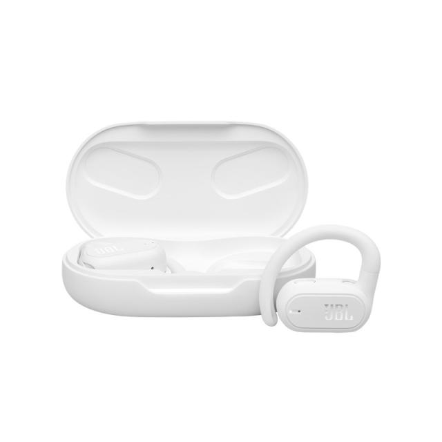 JBL - Soundgear Sense Auriculares True Wireless Stereo (TWS) gancho de oreja Llamadas/Música USB Tipo C Bluetooth Blanco