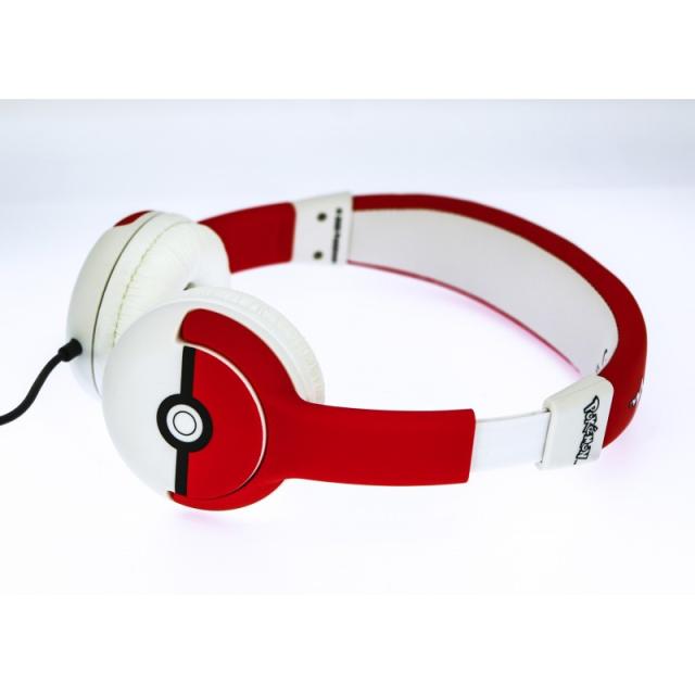 OTL Technologies - Pokémon Pokéball Auriculares Alámbrico Diadema Música Rojo
