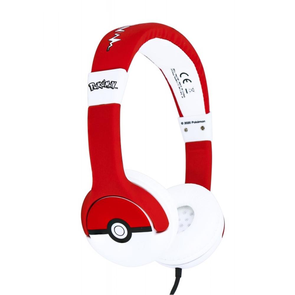 OTL Technologies - Pokémon Pokéball Auriculares Alámbrico Diadema Música Rojo