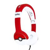 OTL Technologies - Pokémon Pokéball Auriculares Alámbrico Diadema Música Rojo