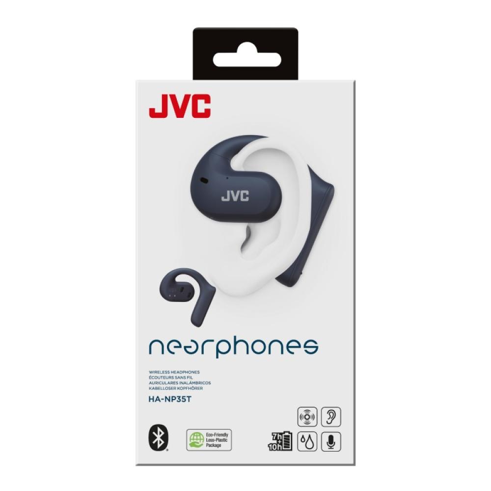 JVC - HA-NP35T Auriculares True Wireless Stereo (TWS) Dentro de oído Llamadas/Música Bluetooth Azul