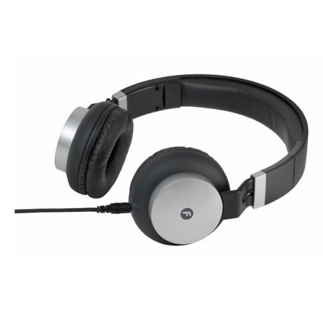 Fonestar - TV-PHONES auricular y casco Auriculares Alámbrico Diadema Música Negro, Plata