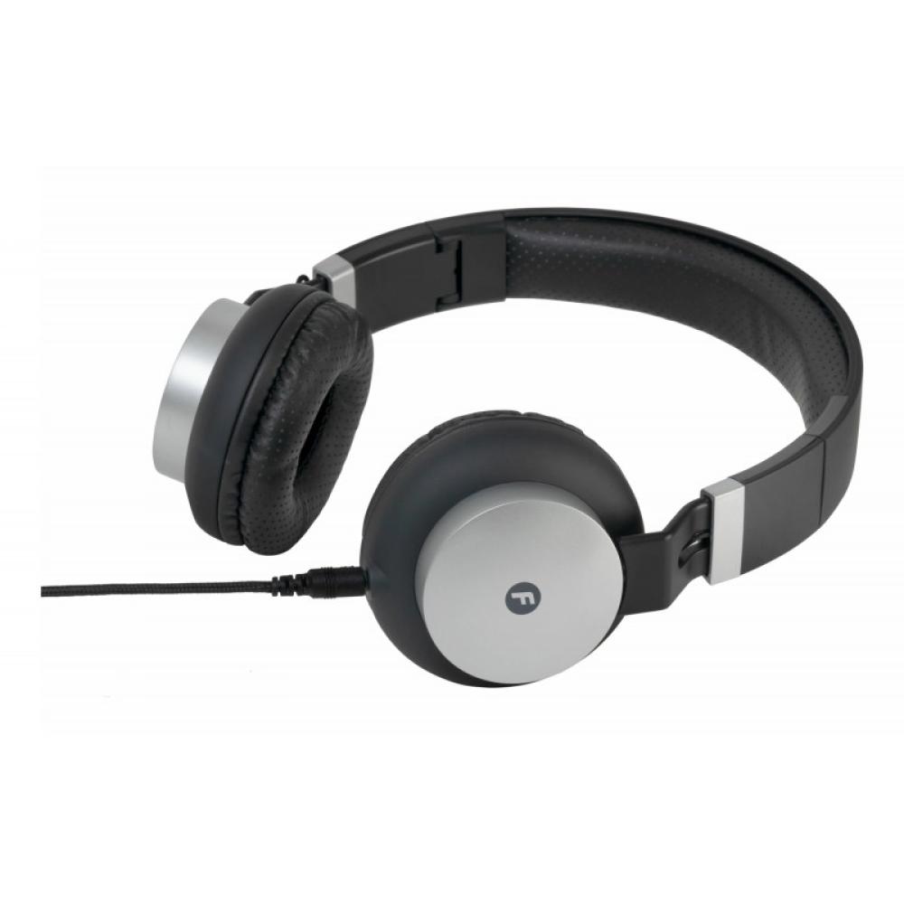 Fonestar - TV-PHONES auricular y casco Auriculares Alámbrico Diadema Música Negro, Plata