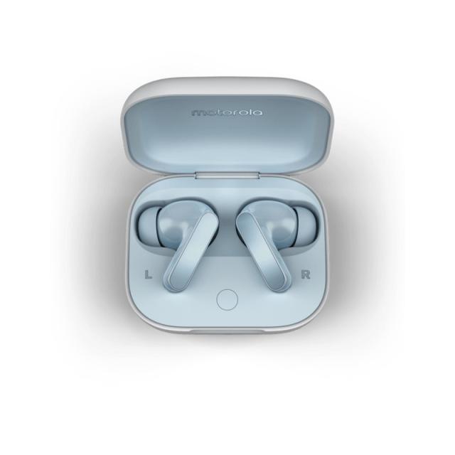 Motorola - Moto Buds Auriculares Inalámbrico Dentro de oído Llamadas/Música/Deporte/Uso diario Bluetooth Azul