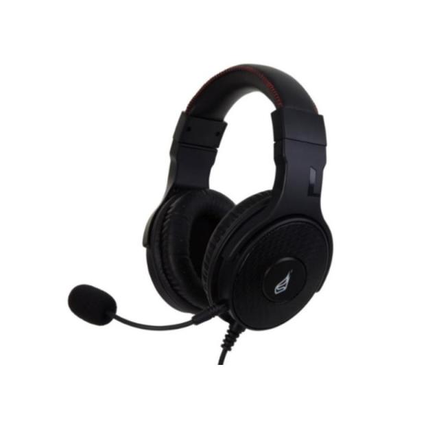 SureFire - Harrier 360 Auriculares Alámbrico Diadema Juego USB tipo A Carbono