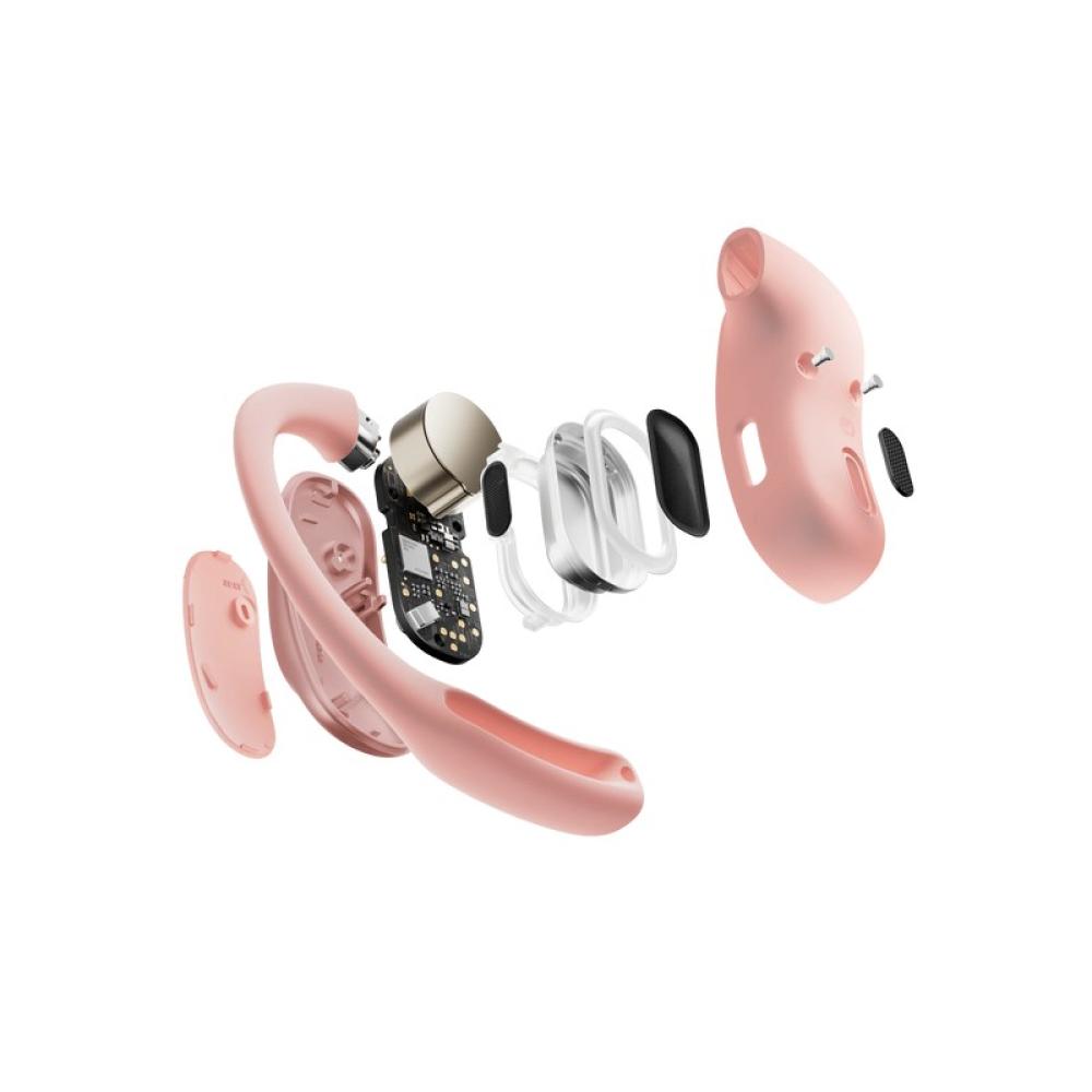 SHOKZ - OpenFit Air Auriculares Inalámbrico gancho de oreja Llamadas/Música/Deporte/Uso diario Bluetooth Rosa