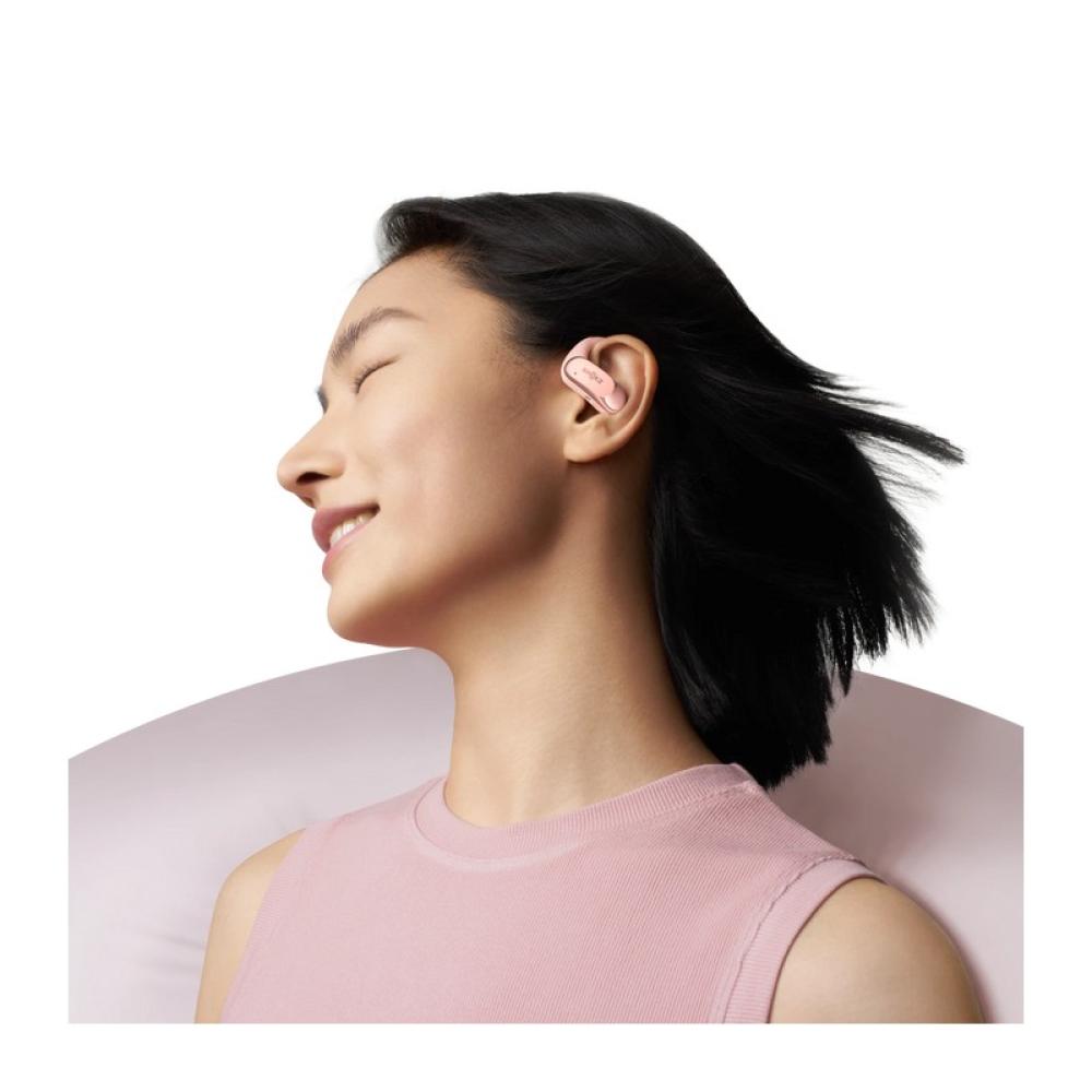 SHOKZ - OpenFit Air Auriculares Inalámbrico gancho de oreja Llamadas/Música/Deporte/Uso diario Bluetooth Rosa