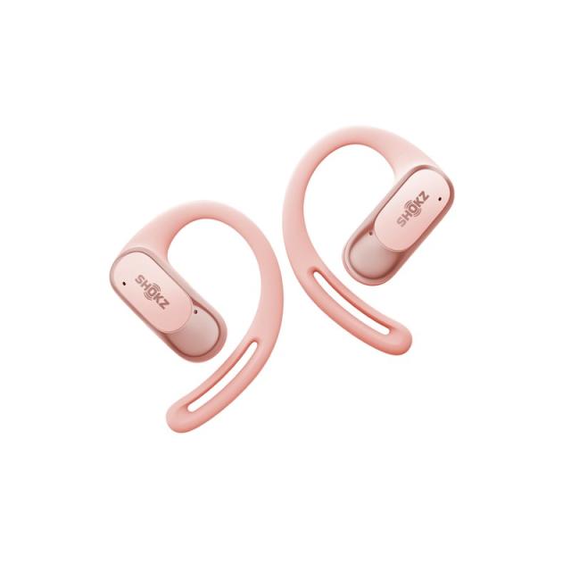 SHOKZ - OpenFit Air Auriculares Inalámbrico gancho de oreja Llamadas/Música/Deporte/Uso diario Bluetooth Rosa