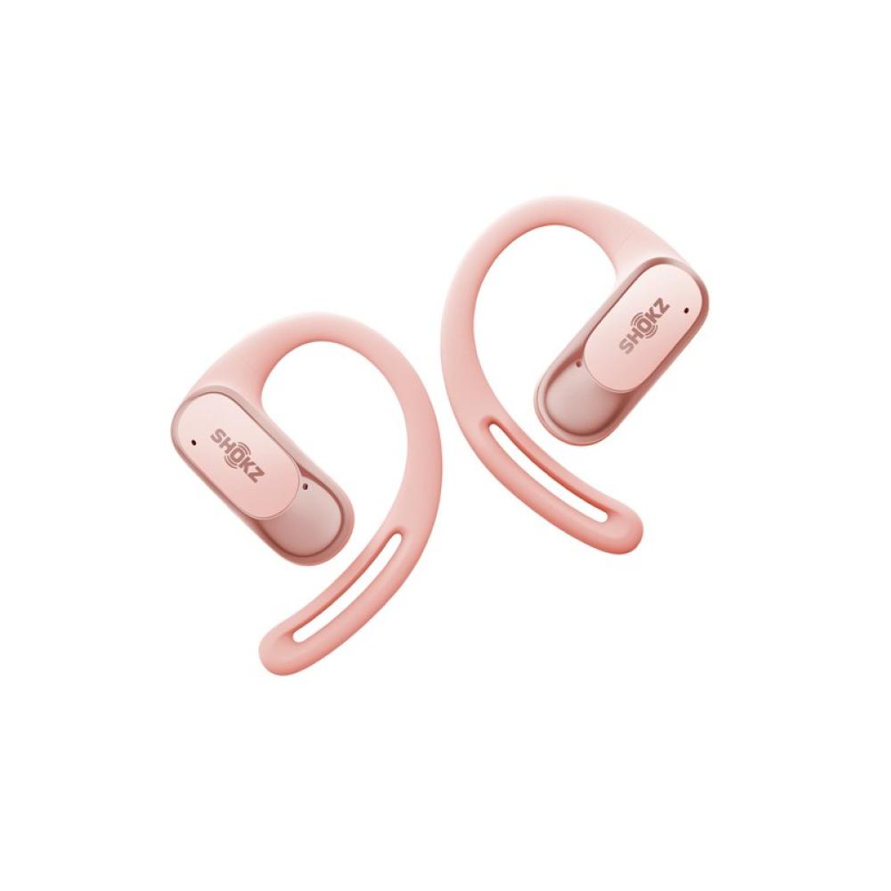 SHOKZ - OpenFit Air Auriculares Inalámbrico gancho de oreja Llamadas/Música/Deporte/Uso diario Bluetooth Rosa