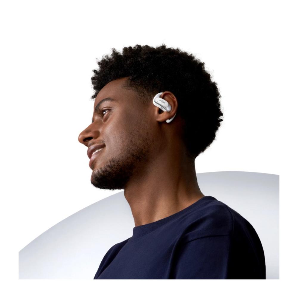 SHOKZ - OpenFit Air, weiss Auriculares Inalámbrico gancho de oreja Llamadas/Música/Deporte/Uso diario Bluetooth Blanco