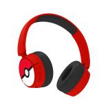 OTL Technologies - Pokémon PK1000 auricular y casco Auriculares Inalámbrico y alámbrico Diadema Juego USB Tipo C Bluetooth Rojo,