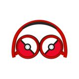 OTL Technologies - Pokémon PK1000 auricular y casco Auriculares Inalámbrico y alámbrico Diadema Juego USB Tipo C Bluetooth Rojo,