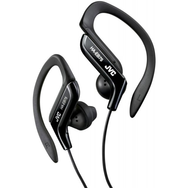 JVC - HA-EB75 Auriculares Alámbrico gancho de oreja, Dentro de oído Música Negro