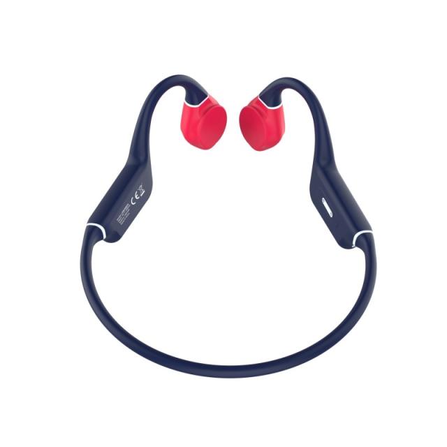 Leotec - EARPHONES CONDUCCION OSEA KURI Azul y Rojo