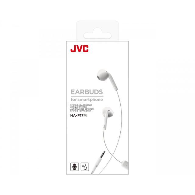 JVC - HA-F17M Auriculares Alámbrico Dentro de oído Llamadas/Música Blanco