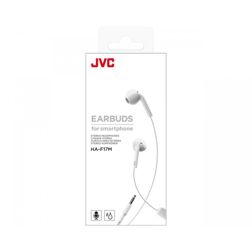 JVC - HA-F17M Auriculares Alámbrico Dentro de oído Llamadas/Música Blanco