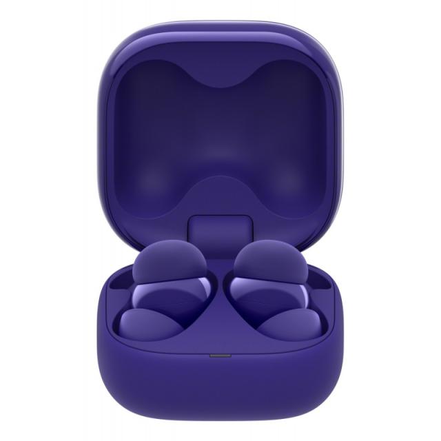 Sony - LinkBuds Fit WFLS910NV auricular y casco Auriculares Inalámbrico Dentro de oído Llamadas/Música Bluetooth Violeta