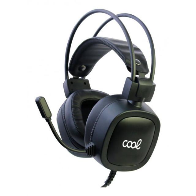 COOL Accesorios - 8434847045825 auricular y casco Auriculares Alámbrico Diadema Juego Negro