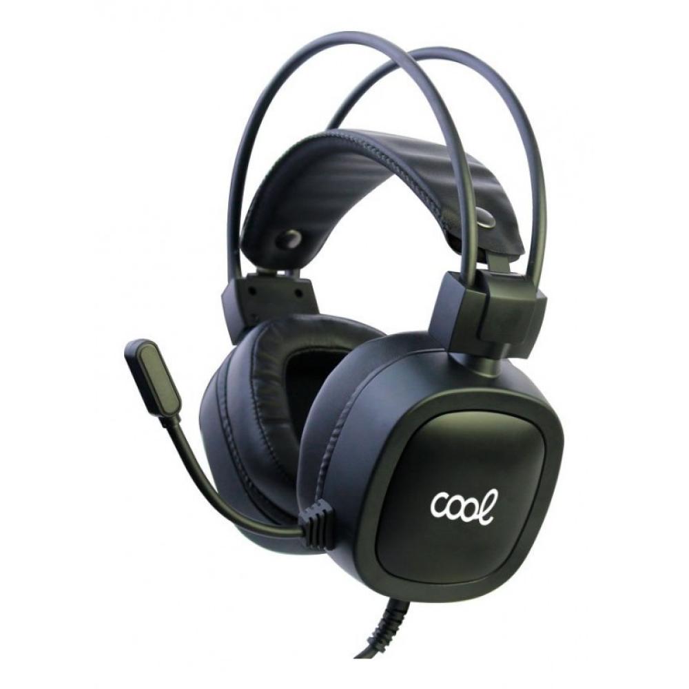 COOL Accesorios - 8434847045825 auricular y casco Auriculares Alámbrico Diadema Juego Negro