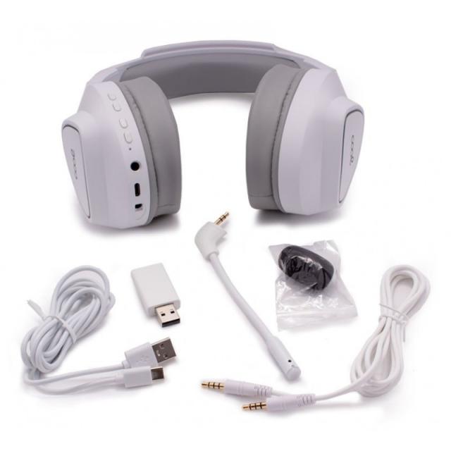 COOL Accesorios - 8434847055800 auricular y casco Auriculares Inalámbrico y alámbrico Diadema Juego USB Tipo C Blanco