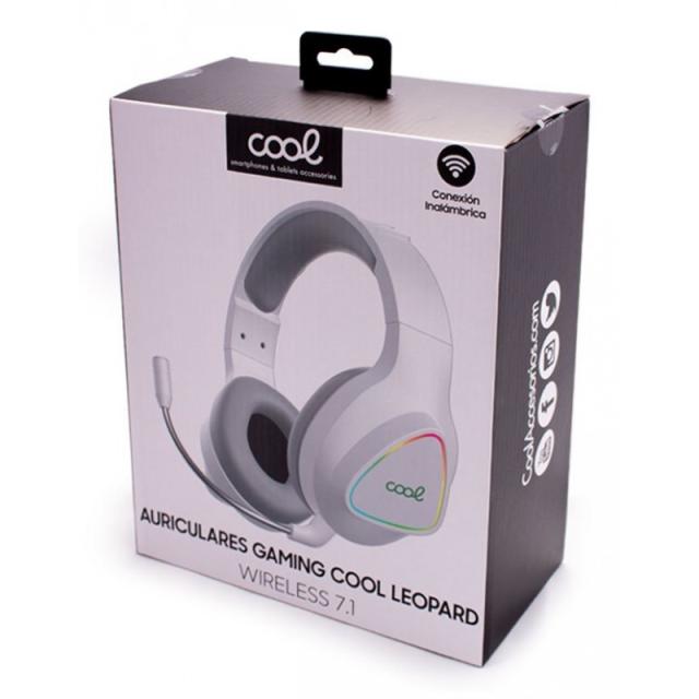 COOL Accesorios - 8434847055800 auricular y casco Auriculares Inalámbrico y alámbrico Diadema Juego USB Tipo C Blanco