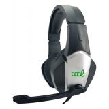 COOL Accesorios - 8434847045801 auricular y casco Auriculares Alámbrico Diadema Juego Negro, Plata