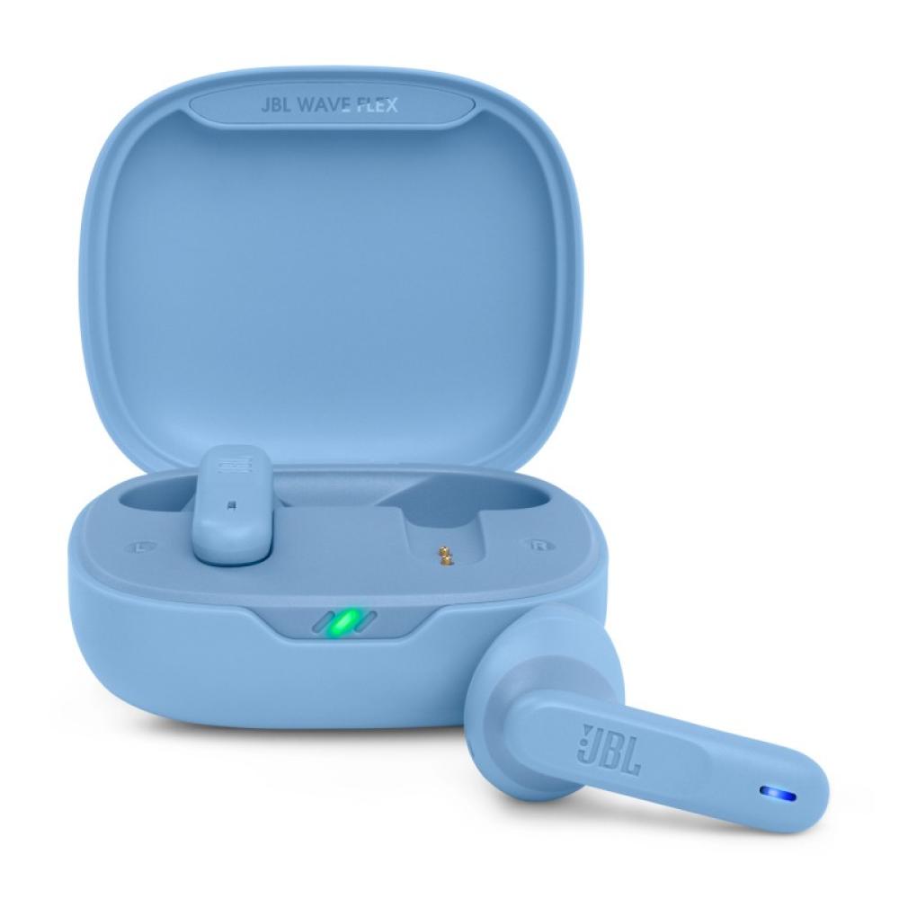 JBL - Wave Flex Auriculares True Wireless Stereo (TWS) Dentro de oído Llamadas/Música/Deporte/Uso diario Bluetooth Azul