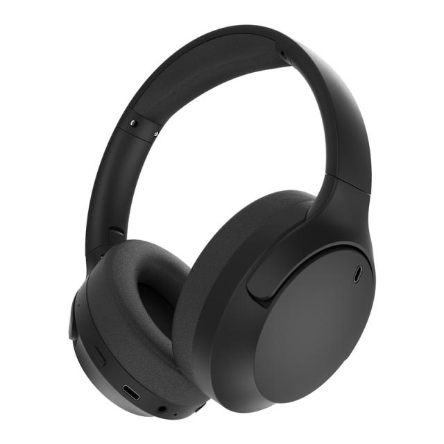 Gembird - GMB Audio BHP-ANC-01 auricular y casco Auriculares Inalámbrico y alámbrico Diadema Música USB Tipo C Bluetooth Negro