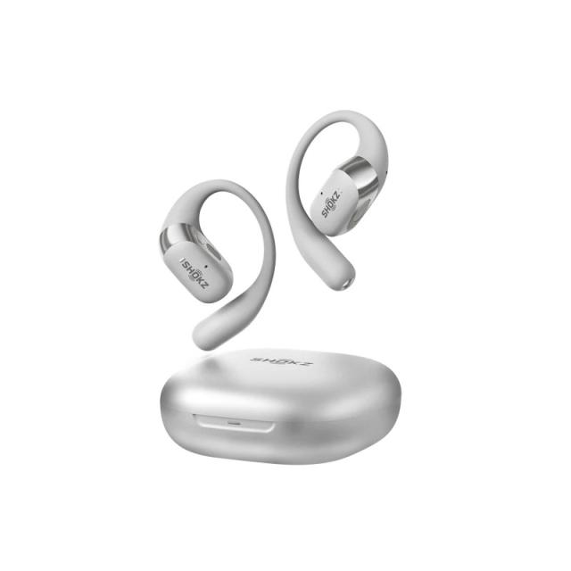 SHOKZ - OpenFit 2+ Auriculares Inalámbrico gancho de oreja, Dentro de oído Llamadas/Música Bluetooth Gris