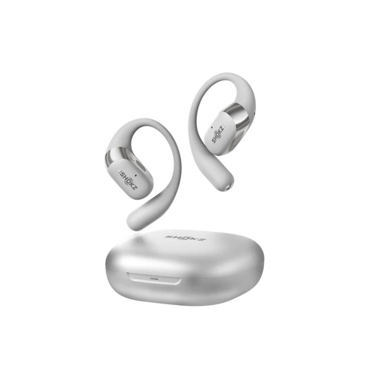 SHOKZ - OpenFit 2+ Auriculares Inalámbrico gancho de oreja, Dentro de oído Llamadas/Música Bluetooth Gris