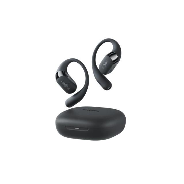 SHOKZ - OpenFit 2+ Auriculares Inalámbrico gancho de oreja, Dentro de oído Llamadas/Música Bluetooth Negro