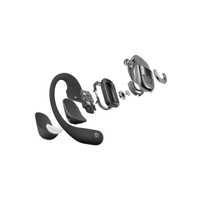 SHOKZ - OpenFit 2+ Auriculares Inalámbrico gancho de oreja, Dentro de oído Llamadas/Música Bluetooth Negro