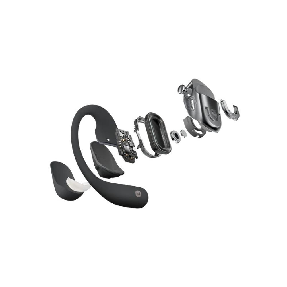 SHOKZ - OpenFit 2+ Auriculares Inalámbrico gancho de oreja, Dentro de oído Llamadas/Música Bluetooth Negro