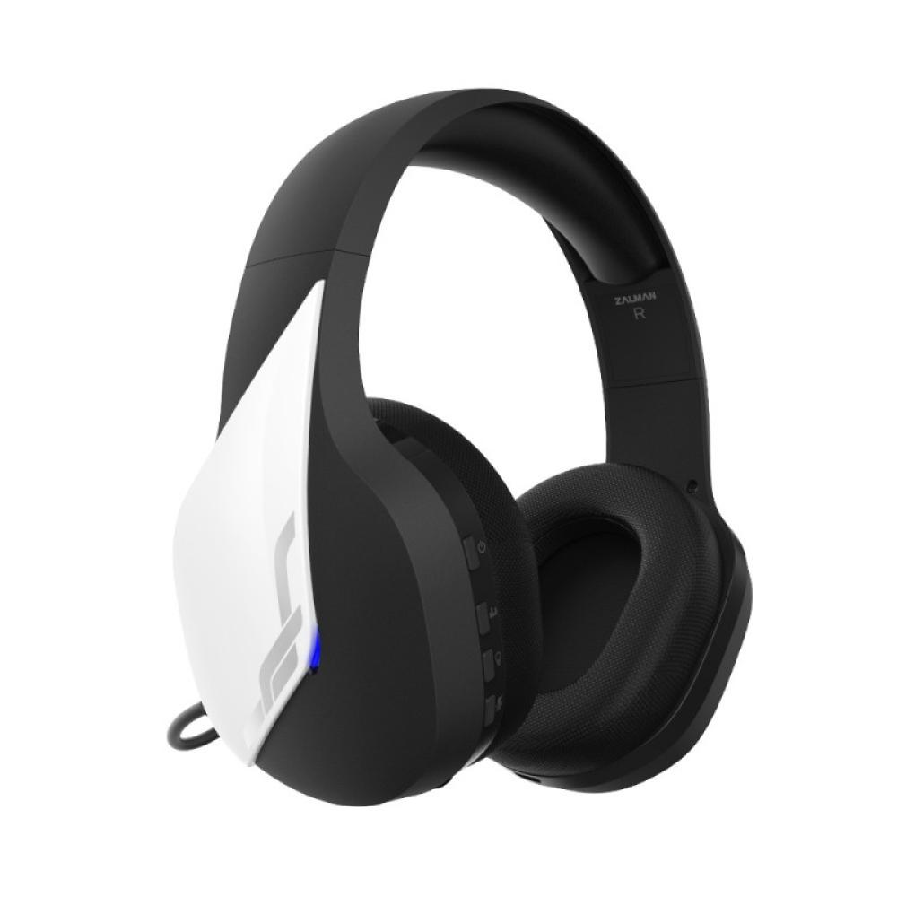 Zalman - HPS700 White Auriculares Inalámbrico Diadema Juego Blanco