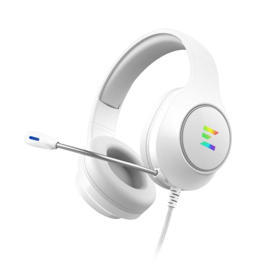 Zalman - ZM-HPS310 WH auricular y casco Auriculares Alámbrico Diadema Juego Blanco