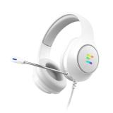 Zalman - ZM-HPS310 WH auricular y casco Auriculares Alámbrico Diadema Juego Blanco