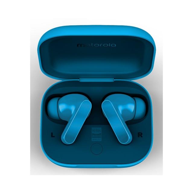 Motorola - Moto Buds Bass Auriculares True Wireless Stereo (TWS) Dentro de oído Llamadas/Música Bluetooth Azul