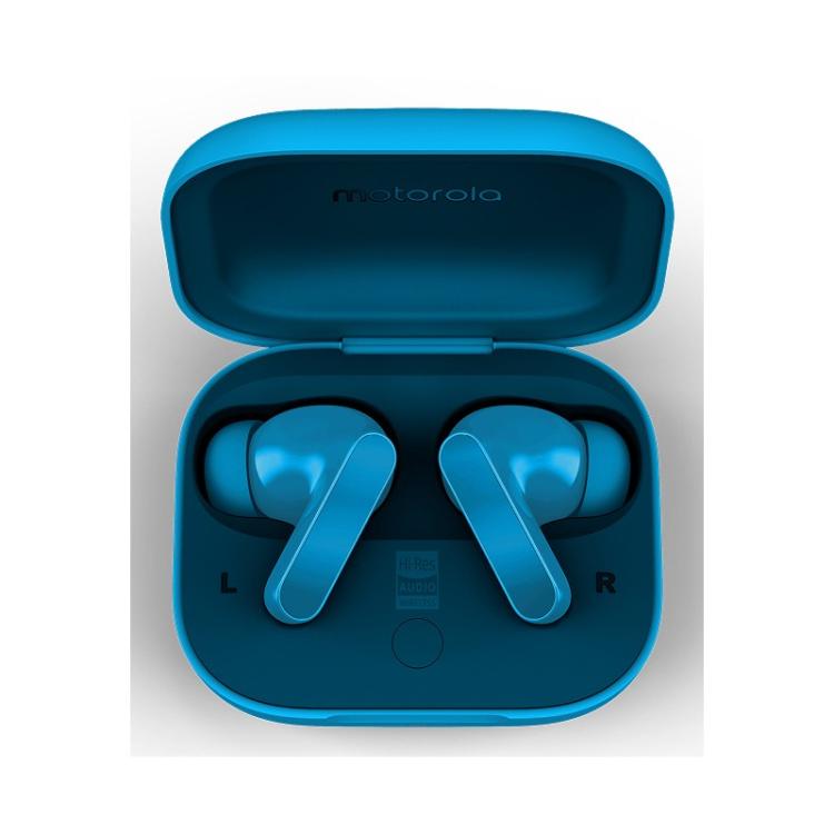 Motorola - Moto Buds Bass Auriculares True Wireless Stereo (TWS) Dentro de oído Llamadas/Música Bluetooth Azul
