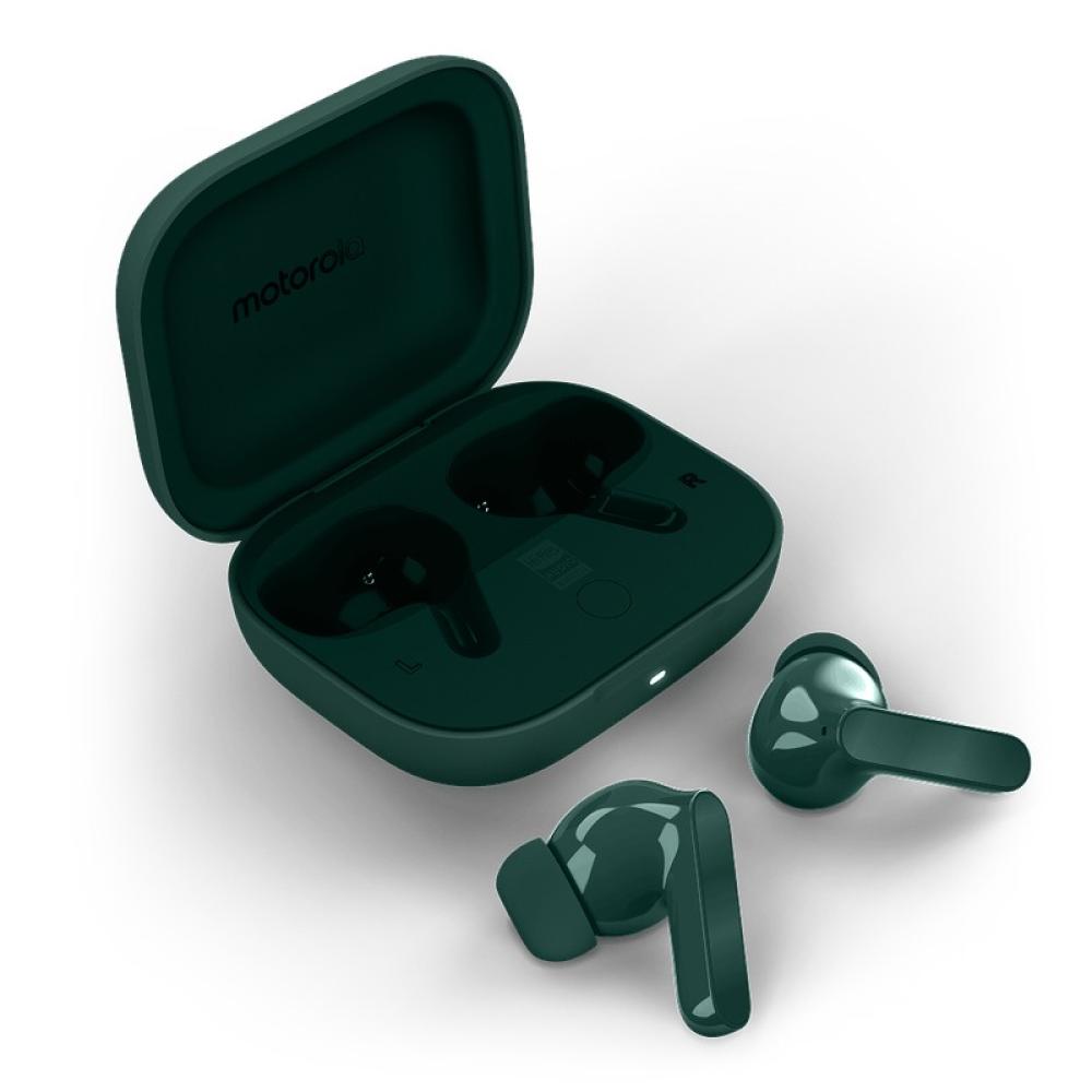 Motorola - Moto Buds Bass Auriculares True Wireless Stereo (TWS) Dentro de oído Llamadas/Música Bluetooth Verde