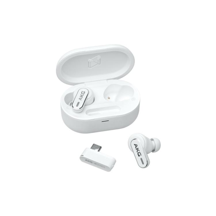 AKG - N5 HYBRID Auriculares Inalámbrico Dentro de oído Llamadas/Música Bluetooth Blanco