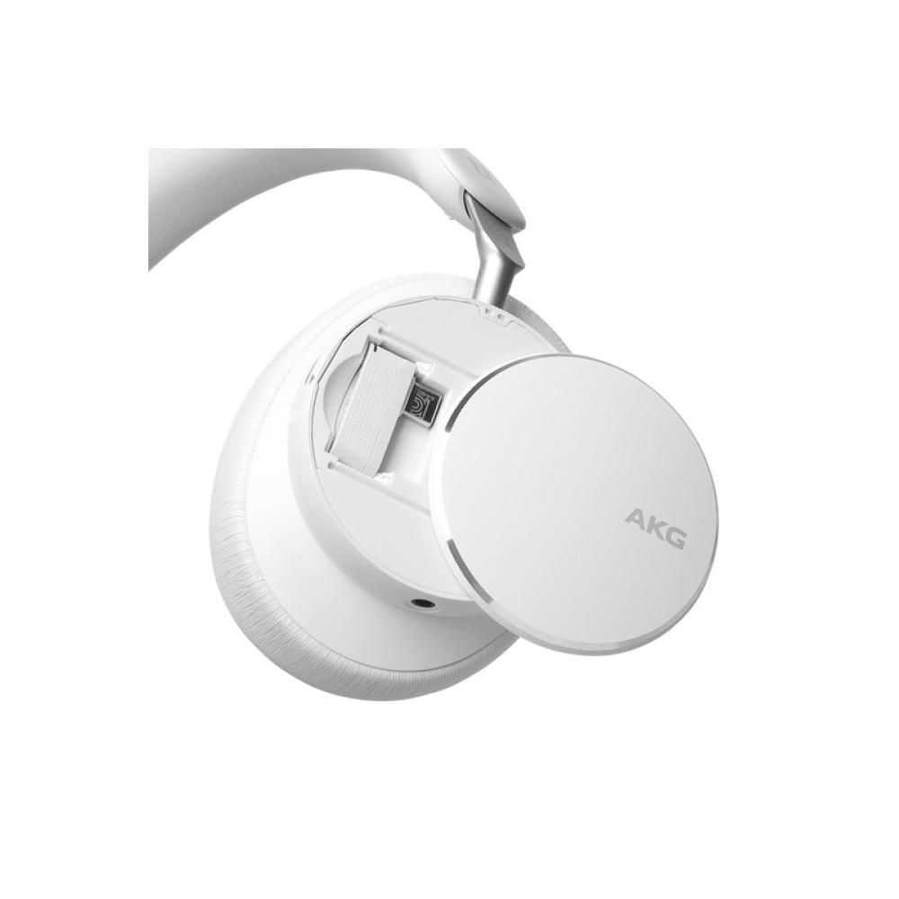 AKG - N9 Hybrid Auriculares Inalámbrico y alámbrico Diadema Llamadas/Música Bluetooth Blanco