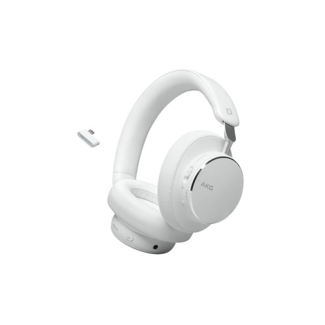 AKG - N9 Hybrid Auriculares Inalámbrico y alámbrico Diadema Llamadas/Música Bluetooth Blanco