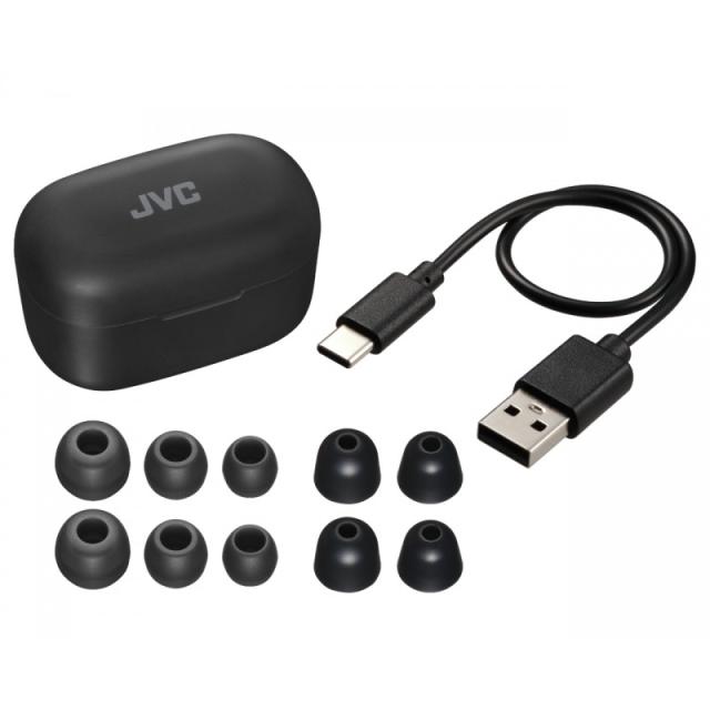 JVC - HA-A25T Auriculares True Wireless Stereo (TWS) Dentro de oído Llamadas/Música Bluetooth Negro